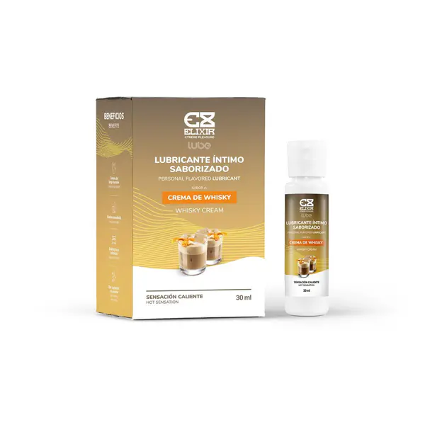 Lubricante Saborizado Crema de Whisky Elixir 30ml