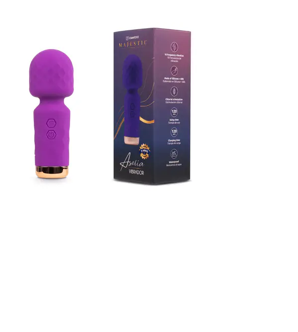 Vibrador Aselia Morado Camtoyz