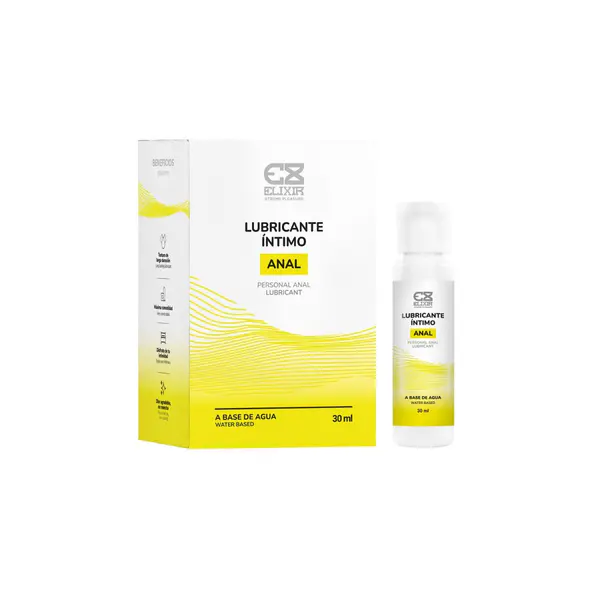 Lubricante Intimo Anal a Base de Agua 30 ml