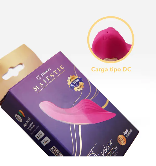 Vibrador Para Panty Tinker Con App Camtoyz