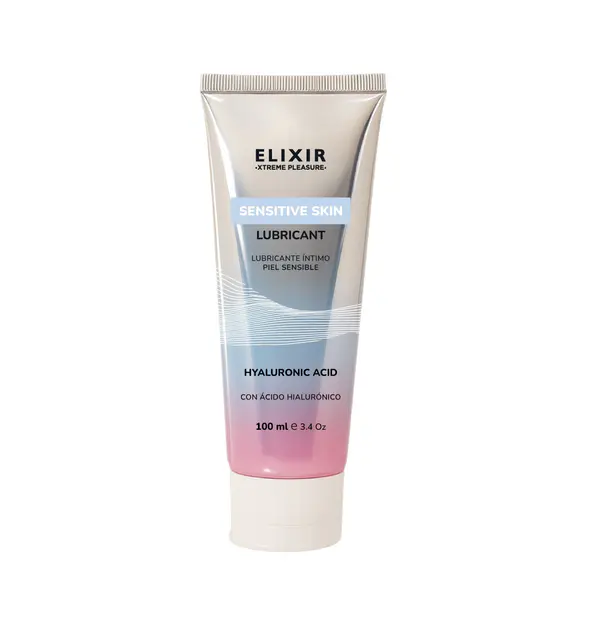 Lubricante Íntimo Piel Sensible de Elixir - Con Acido Hialuronico 100 ml